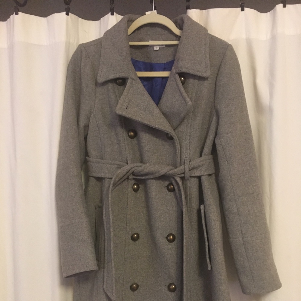Pea in the Pod Wool Maternity Peacoat